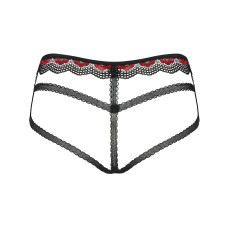 Трусики Obsessive Megies Чорні S/M