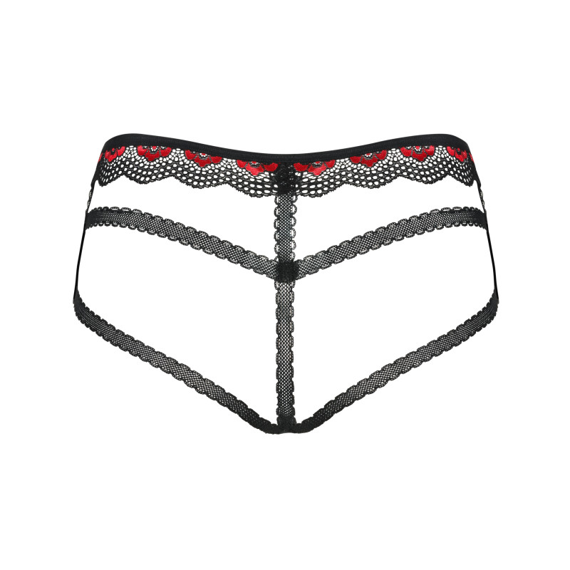 Трусики Obsessive Megies Чорні S/M Трусики Obsessive Megies Чорні S/M