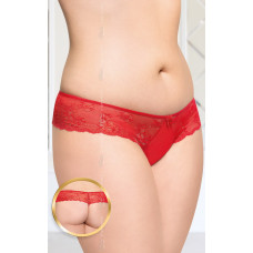 Трусики SoftLine G-String 2420 Plus Size XL Червоні