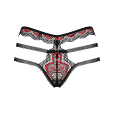 Трусики Obsessive Megies Чорні L/XL