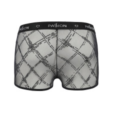 Мужские прозрачные боксеры Passion 032 Short James Black XXL/XXXL