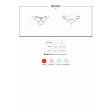 Трусики Obsessive 829-PAN-3 Червоні L/XL