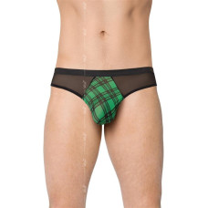 Мужские стринги SoftLine Mens Briefs 4524 Зеленые XL