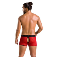 Мужские прозрачные боксеры Passion 046 Short Parker Red L/XL