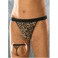 Мужские трусы SoftLine Thong 4457 Черные S/M/L