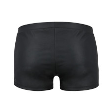 Мужские кожаные боксеры с клапаном Passion 050 Short Patrick Black L/XL