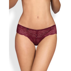 Стринги Obsessive Miamor Бордові S/M