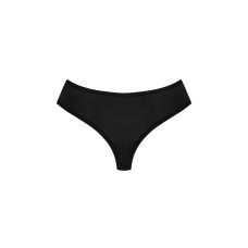 Сетчатые трусики под омбре Obsessive Bella Rou panties черные XL/2XL