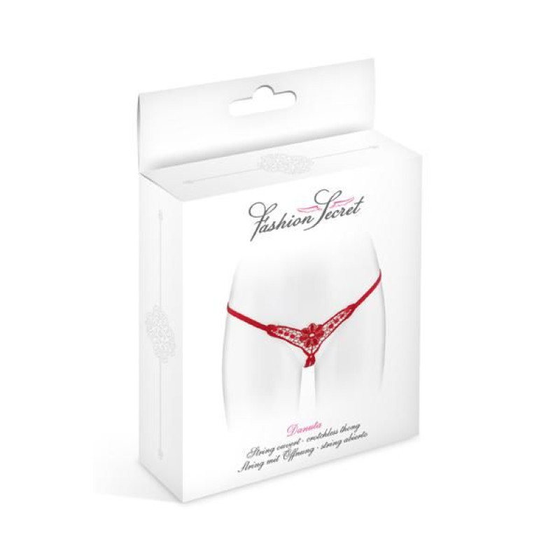Трусики-стрінги Fashion Secret DANUTA S/L Червоні Трусики-стрінги Fashion Secret DANUTA S/L Червоні