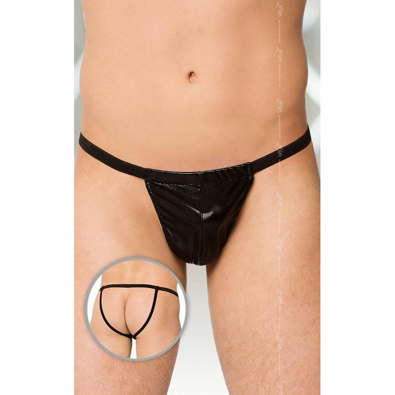 Трусы SoftLine Thongs 4506 S/L Черные Трусы SoftLine Thongs 4506 S/L Черные
