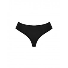 Сетчатые трусики под омбре Obsessive Bella Rou panties черные XS/S