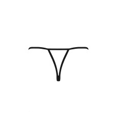 Трусики кружевные с доступом VIOLANTE THONG Черные S/M