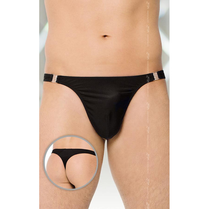 Труси SoftLine Thong 4432 L Чорні Труси SoftLine Thong 4432 L Чорні