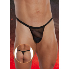 Мужские трусы SoftLine Thong 4477 Черные S/M/L