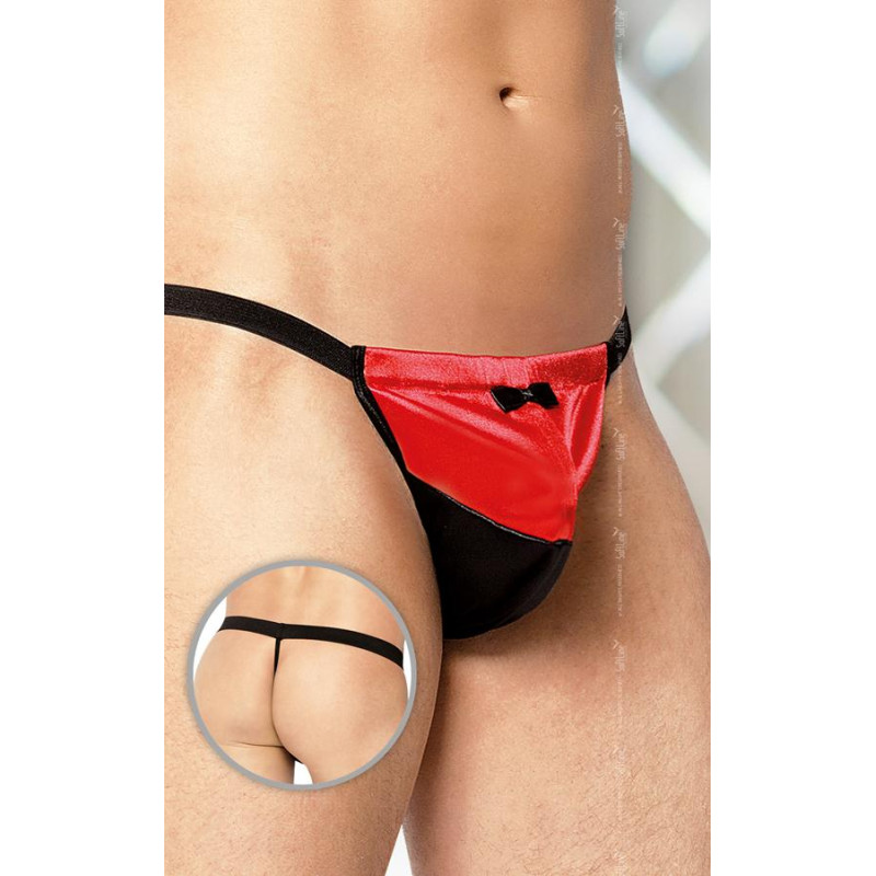 Трусы SoftLine Джентельмен Thong 4417 S/L Красные Трусы SoftLine Джентельмен Thong 4417 S/L Красные