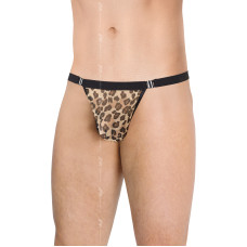 Мужские стринги SoftLine Mens Thong 4528 Черные One Size