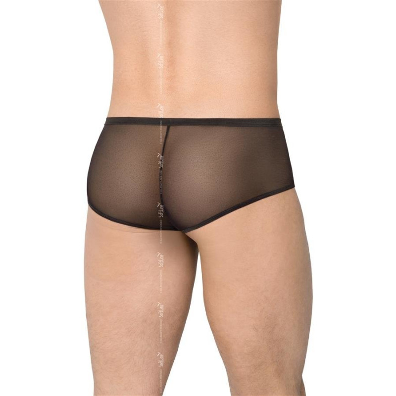 Мужские трусы SoftLine Mens Shorts 4520 Черные M/L Мужские трусы SoftLine Mens Shorts 4520 Черные M/L