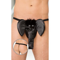 Трусы SoftLine Слоник Thong 4416 S/L Черные