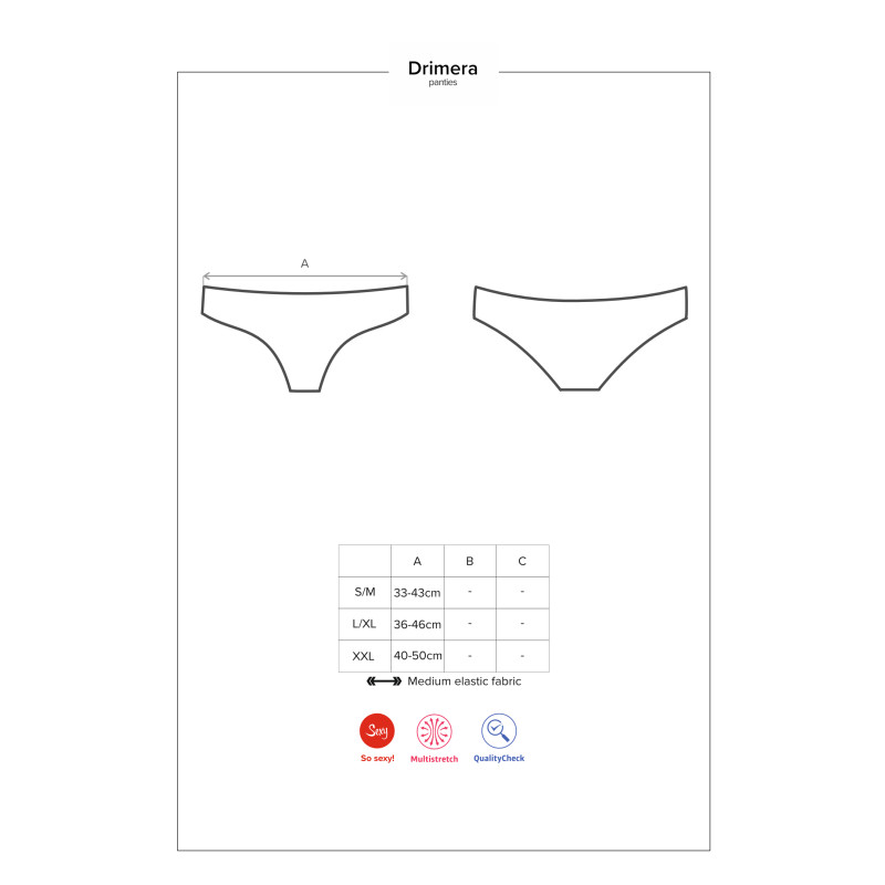 Трусики Obsessive Drimera Сині XXL Трусики Obsessive Drimera Сині XXL