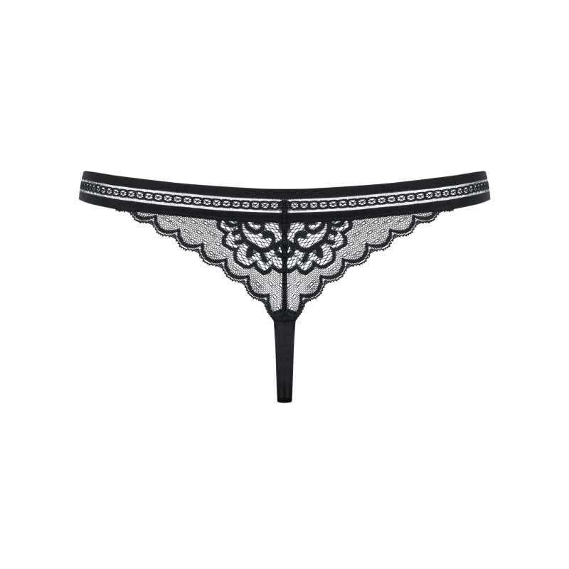 Стрінги Obsessive Ailay Чорні L/XL Стрінги Obsessive Ailay Чорні L/XL