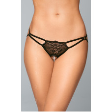 Жіночі стрінги SoftLine G-String 2474 Чорні S/M/L