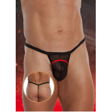 Мужские трусы SoftLine Thong 4479 Черные S/M/L
