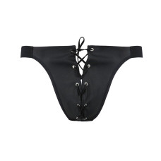 Мужские слипы на шнуровке Passion 044 Slip Ben Black L/XL