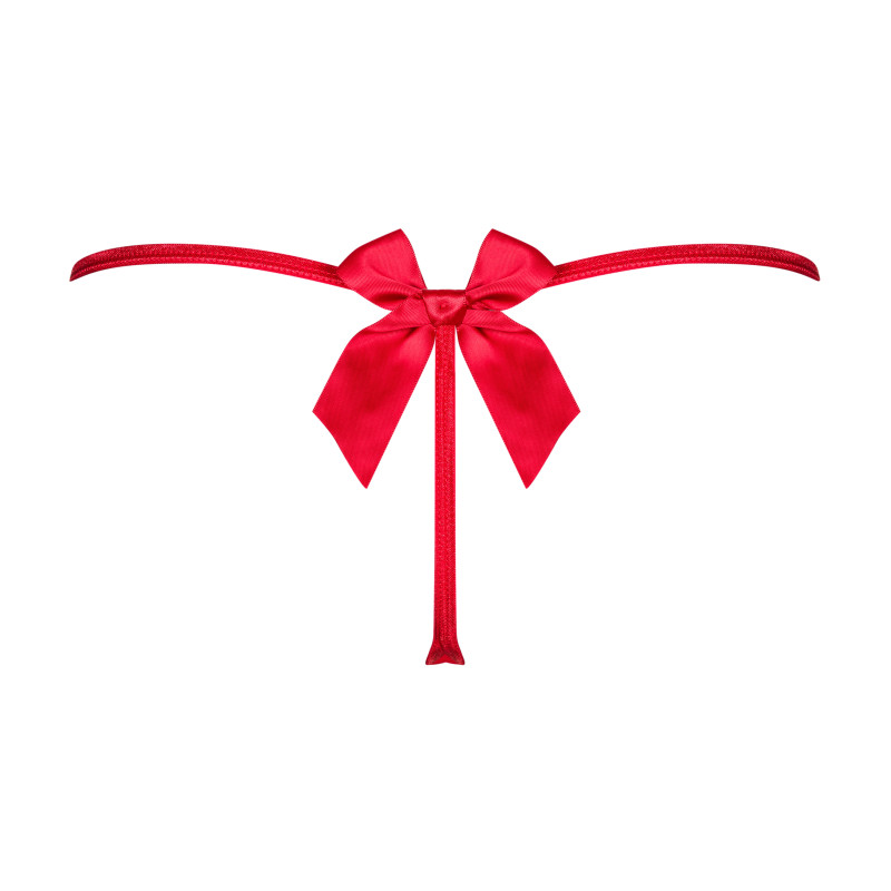 Стрінги Obsessive Giftella Червоні S/M Стрінги Obsessive Giftella Червоні S/M