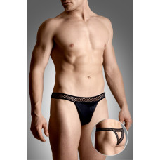 Трусы SoftLine Mens Thongs 4486 S/M Черные