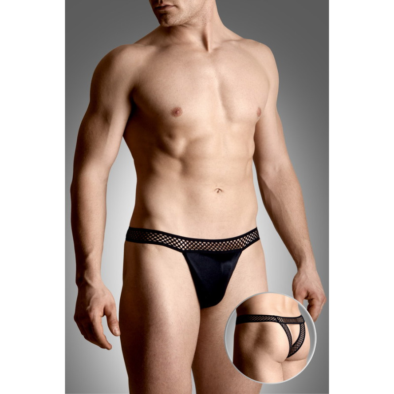 Трусы SoftLine Mens Thongs 4486 S/M Черные Трусы SoftLine Mens Thongs 4486 S/M Черные