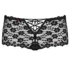 Трусики Obsessive Letica Чорні S/M