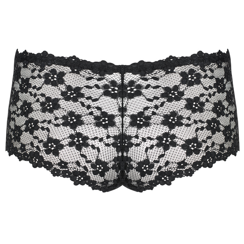 Трусики Obsessive Letica Чорні S/M