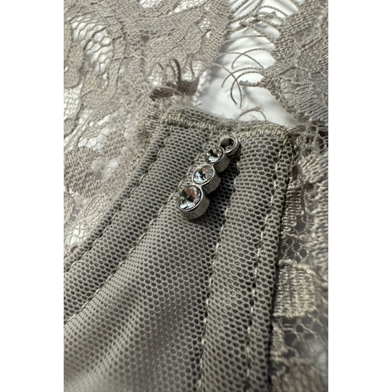 Боді Passion ZOVEL BODY light grey L