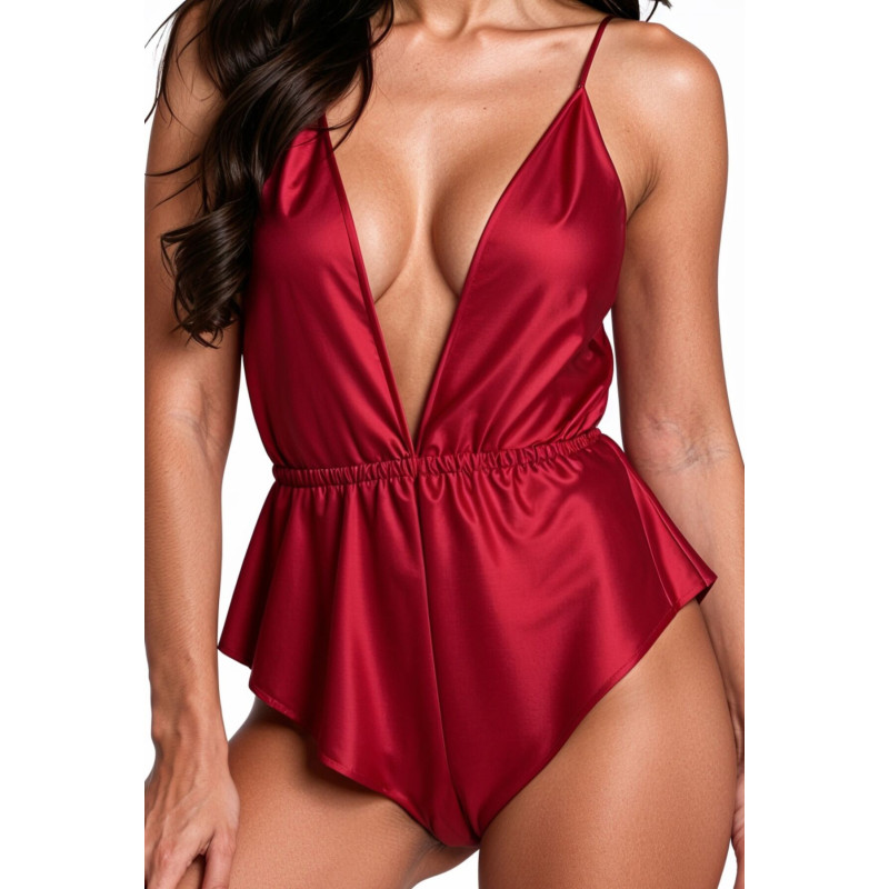 Боді Passion SENSIE BODY burgundy XL