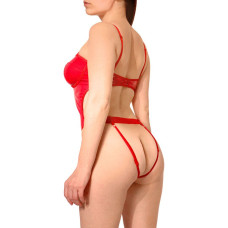 Сексуальне лаковане боді Art of Sex - Josephine червоне S