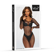 Бодистокинг SoftLine Bodystocking 2061 One Size Black