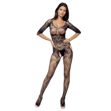Бодистокинг SoftLine Bodystocking 6032 One Size Black