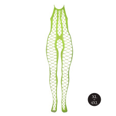 Бодистокинг Ouch! Bodystocking With Halterneck Green XL/4XL