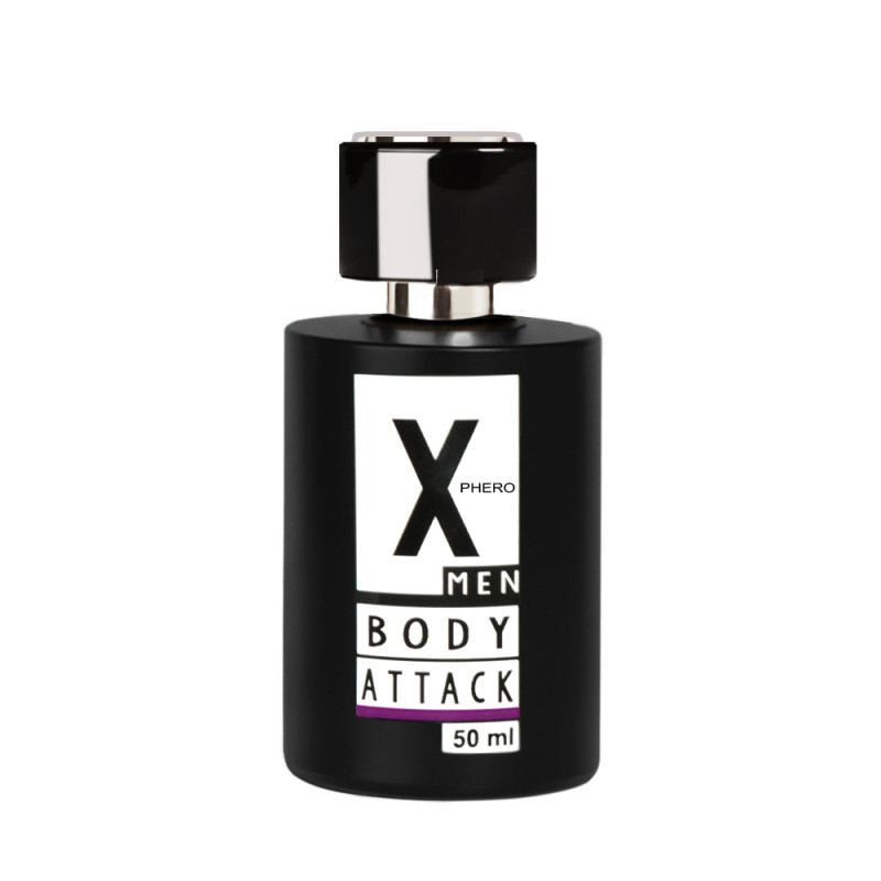 Чоловічі парфуми з феромонами Aurora X Phero Men Body Attack Violet 50 мл