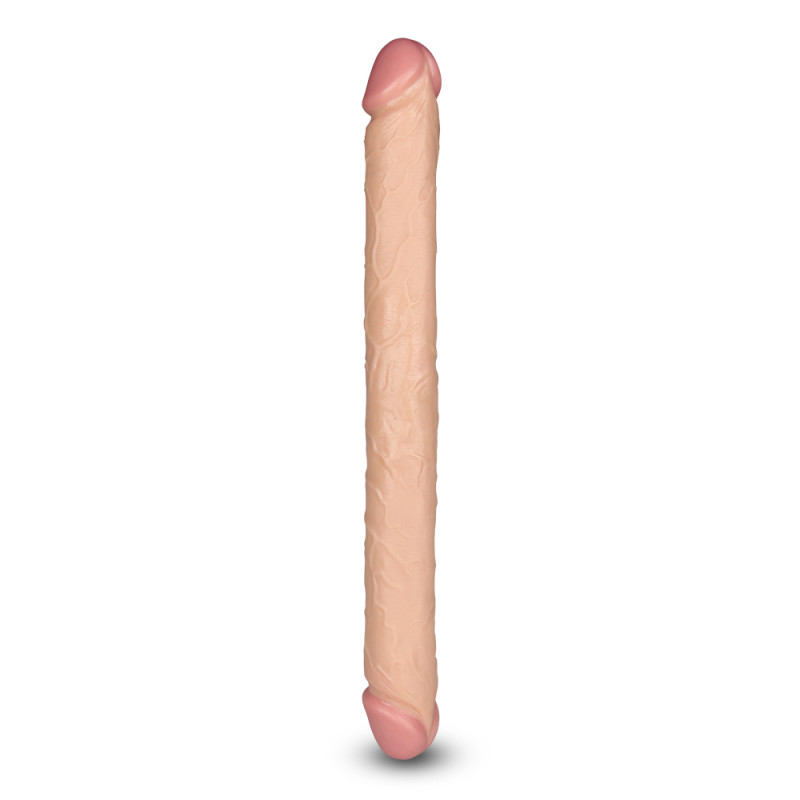 Двухсторонний фаллоимитатор LoveToy KingLoveToySized Realistic Slim Ultra Double Dildo 17