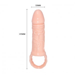 Насадка на пенис LyBaile Penis extended Sleeve Телесная BI0363