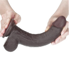 Фаллоимитатор LoveToy Sliding-Skin Dual Layer Dong 9 461 Black