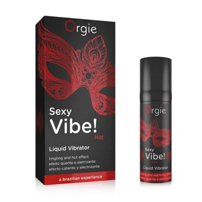 Рідкий вібратор Orgie SEXY VIBE! HOT 15 мл