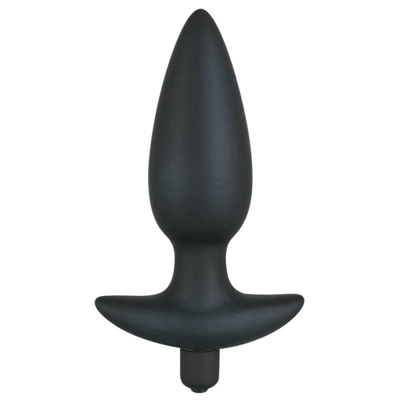 Анальная пробка Black Velvets Large Черная Анальная пробка Black Velvets Large Черная