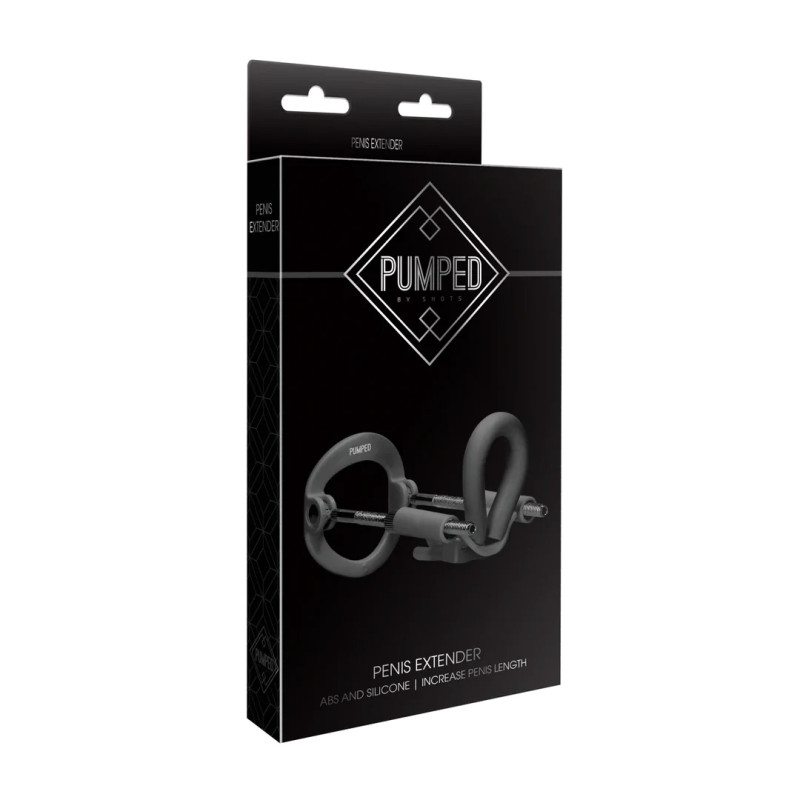 Устройство для увеличения члена (Экстендер) Pumped Penis Extender Black
