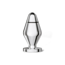 Металлическая анальная пробка Mystim Big John для электростимулятора, диаметр 6,5 см