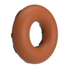 Эрекционное кольцо Pretty Love Super Donut Silicone Cock Ring Choco