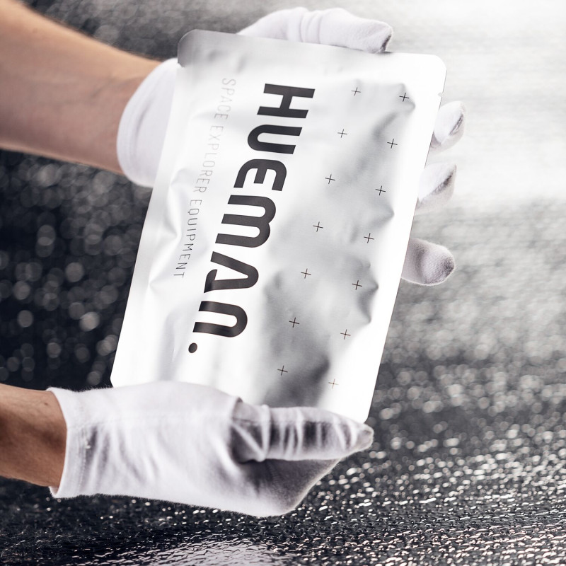 Ерекційне віброкільце з віброяйцем Hueman - Eclipse Anal Vibrator