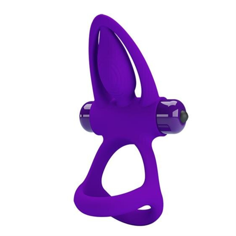 Ерекційне кільце Pretty Love Vibration Cock Ring Purple