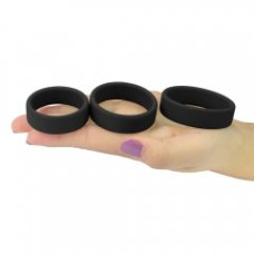 Эрекционные кольца LoveToy Power Plus Soft Silicone Pro Ring Black